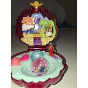 polly pocket Shell Beach Party Sparkle Pink